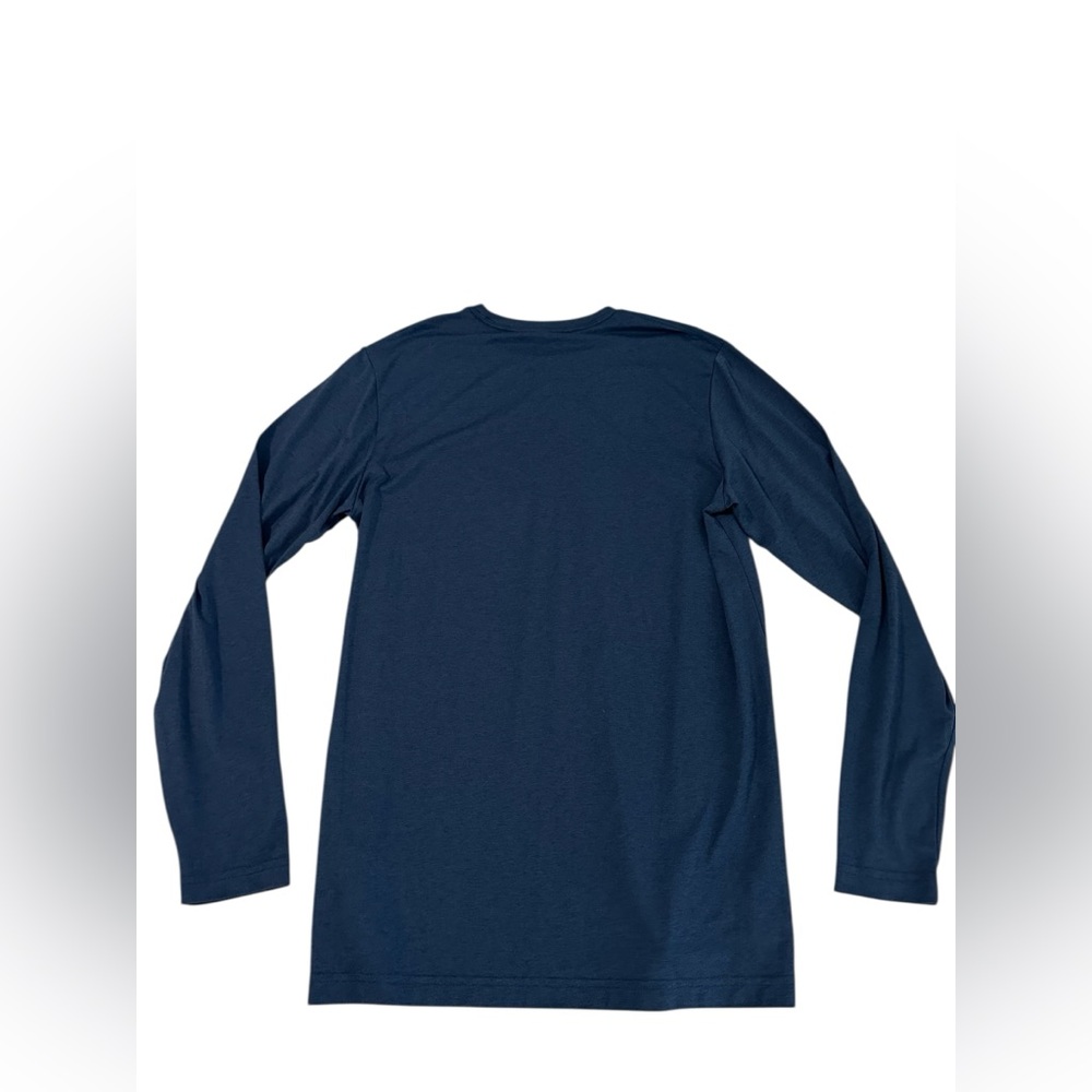 Travis Mathew Mens Long Sleeve Blue Cotton Blend Crew Neck - Size L‎